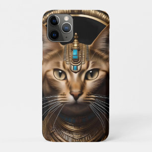 Cleopatra The Gold Egyptian Cat, iPhone 11 Pro Case