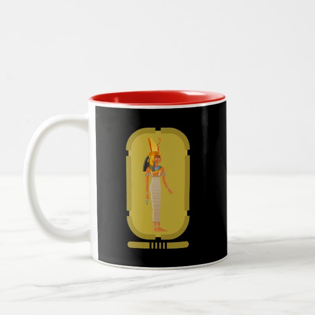 Cleopatra Two-Tone Coffee Mug (Left)