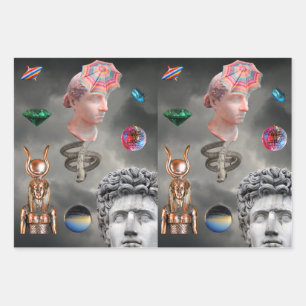 Cleopatra Wrapping Paper Sheet