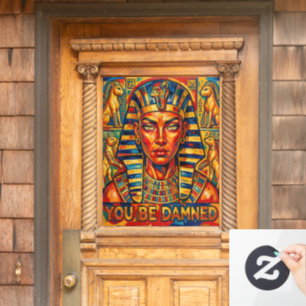 Cleopatra's Curse Window Cling