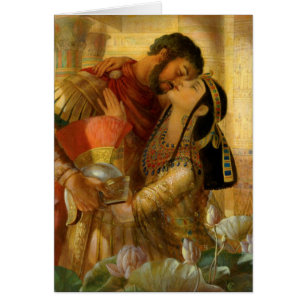 Cléopâtre et Marc Antony par Leyendecker
