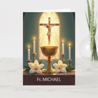 Clergy Appreciation Catholic Priest Custom Name