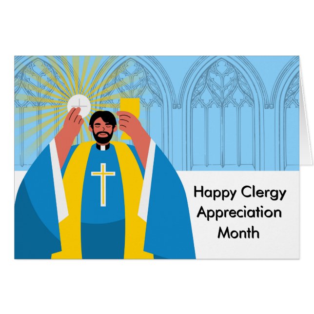 Clergy Appreciation Month Eucharist Communion  (Front Horizontal)