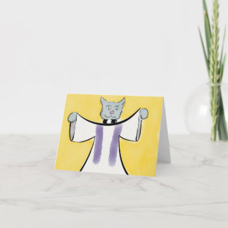 Clergy Cat II Card