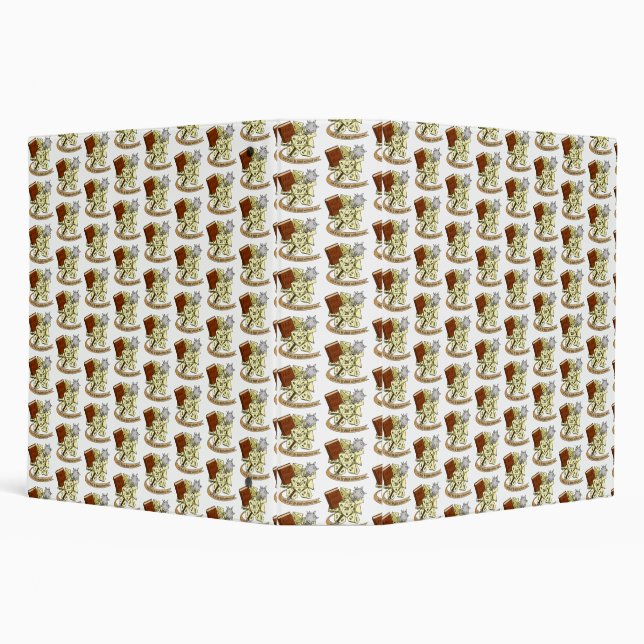 Cleric Dice Design Binder (Background)