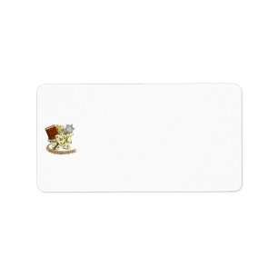 Cleric Dice Design Label