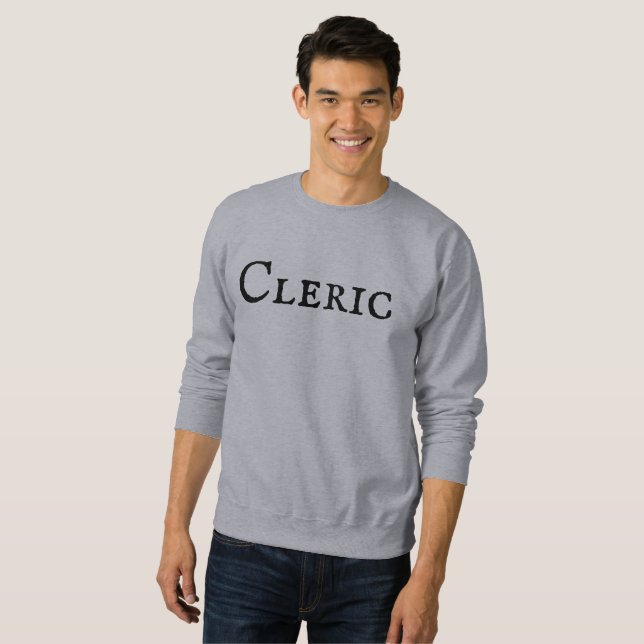 Cleric Men's Sweatshirt (Front Full)