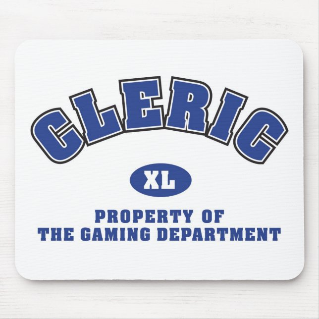 Cleric Mouse Pad (Front)