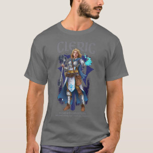 Cleric Player Character Role Playing Game Funny RP T-Shirt