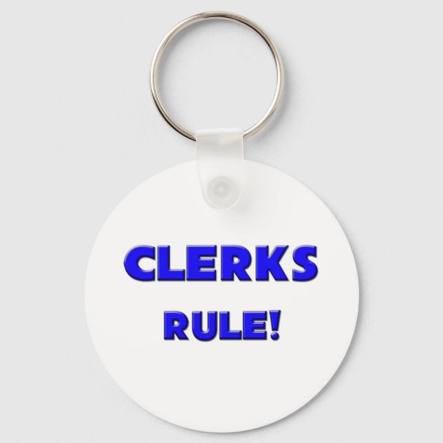 Clerks Rule! Keychain (Front)