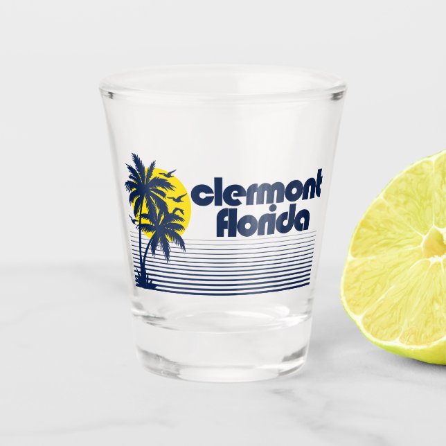 Clermont Florida Shot Glass (Front)