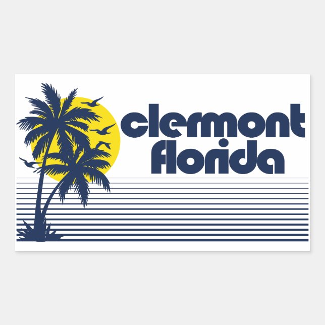 Clermont Florida Sticker (Front)