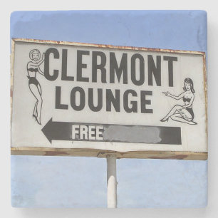 Clermont Lounge Atlanta, Clermont Lounge Stone Coaster