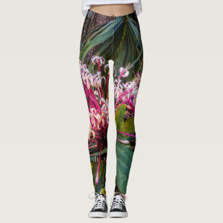 Clerodendrum Starburst Fleurs Leggings