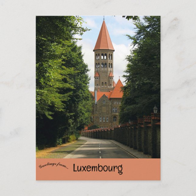 Clervaux's Abbey Clervaux Luxembourg Postcard (Front)
