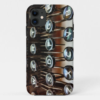 Clés de machine à écrire vintage iPhone 5 Coque