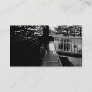 CLÉS de PIANO - modèle de carte de visite