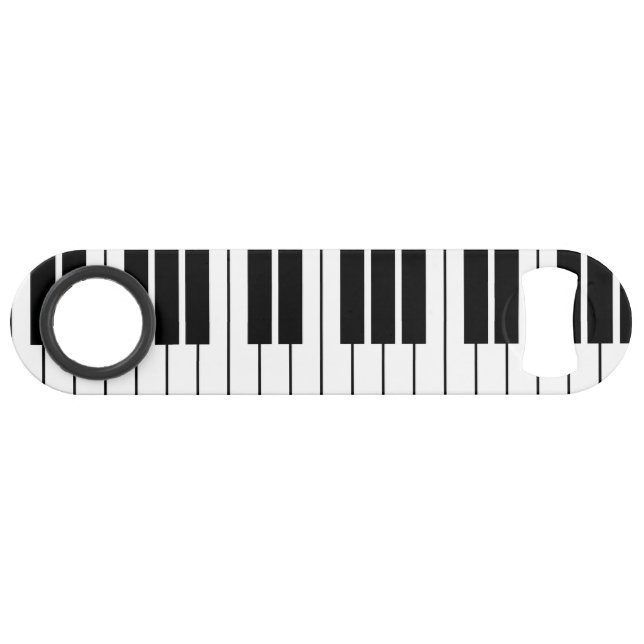 Clés de piano personnalisées Ouverture de bouteill (Devant (Horizontal))