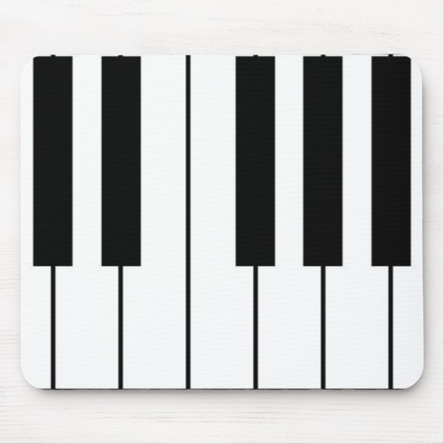Clés de piano - tapis de souris #1 (Devant)