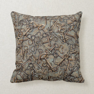 Clés dispersées - coussin