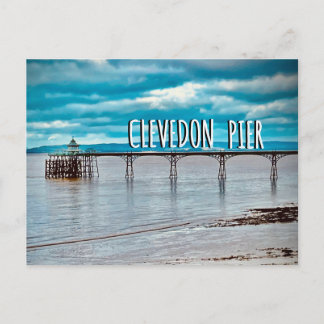 Clevedon Pier, Somerset, England Postcard