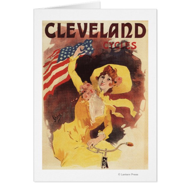Cleveland Bicycles American Girl in Yellow (Front)