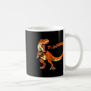 Cleveland Dinosaur Tyrannosaurus Rex Footll Touchd Coffee Mug