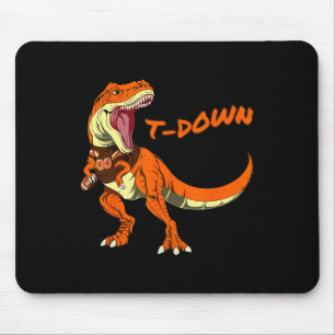 Cleveland Dinosaur Tyrannosaurus Rex Footll Touchd Mouse Pad