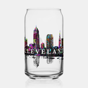 Cleveland en graffiti avec monogramme