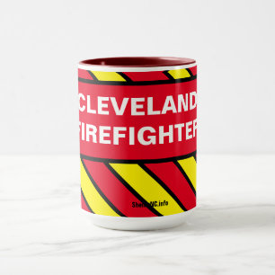 CLEVELAND FIREFIGHER MUG