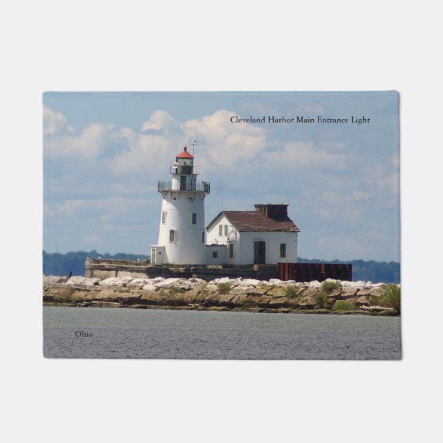 Cleveland Harbour Main Entrance Light door mat (Front)