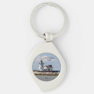 Cleveland Harbour Main Entrance Light Keychain
