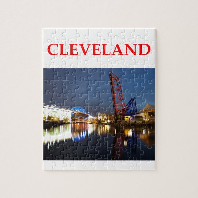 cleveland jigsaw puzzle (Vertical)