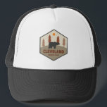 Cleveland National Forest Bear Trucker Hat<br><div class="desc">The Cleveland National Forest in southern California northeast of San Diego provides fantastic year round hiking, rock climbing, cycling, kayaking, rafting, or backpacking!</div>