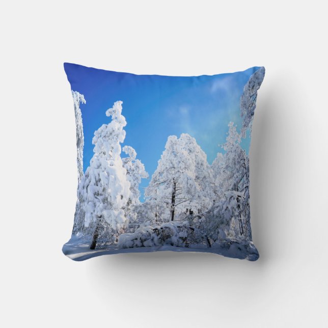 Cleveland National Forest Throw Pillow (Front)