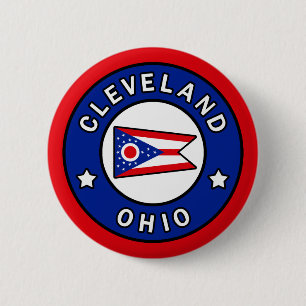 Cleveland Ohio 2 Inch Round Button