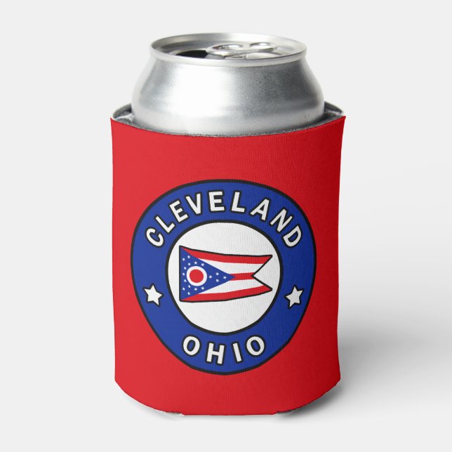 Cleveland Ohio Can Cooler (Can Front)