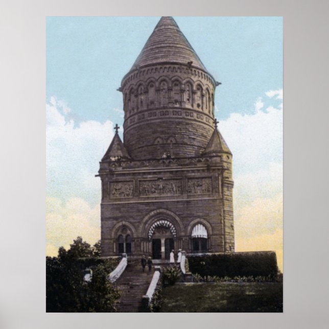 Cleveland Ohio Garfield Monument Poster (Front)