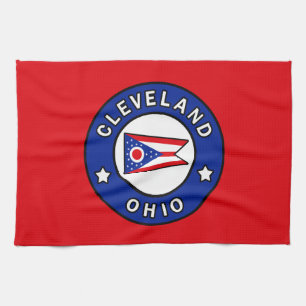 Cleveland Ohio Kitchen Towel