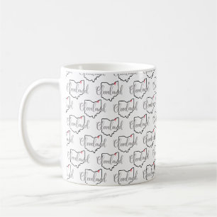 Cleveland Ohio Love Coffee Mug