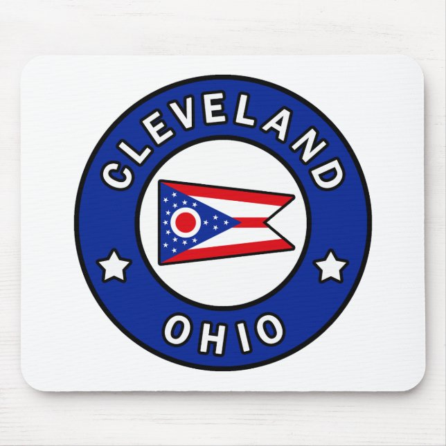 Cleveland Ohio Mouse Pad (Front)