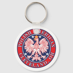 Cleveland Ohio Polish Keychain