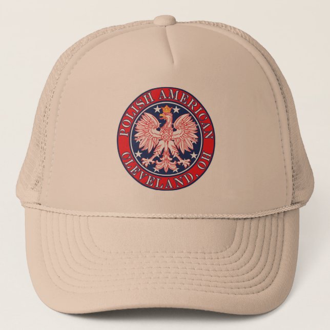 Cleveland Ohio Polish Trucker Hat (Front)