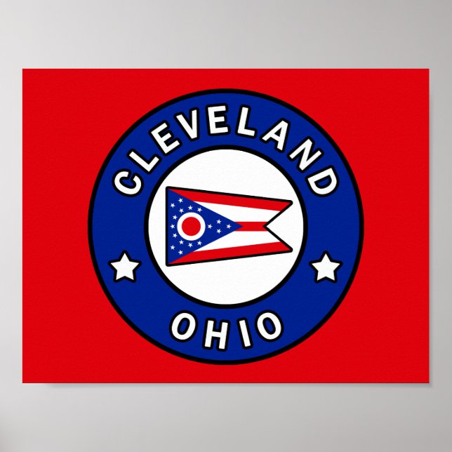 Cleveland Ohio Poster (Front)