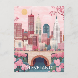 Cleveland Ohio Travel Postcard