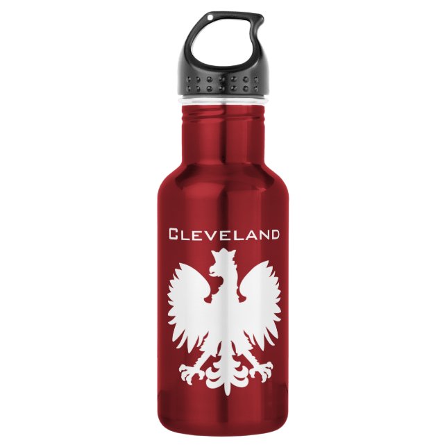 Cleveland Polska Water Bottle (Front)