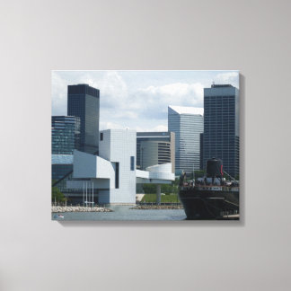 CLEVELAND ROCK AND ROLL HALL canvas