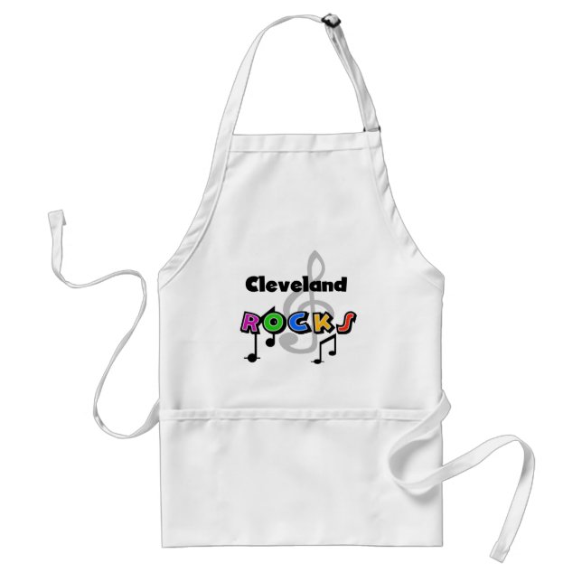 Cleveland Rocks Standard Apron (Front)