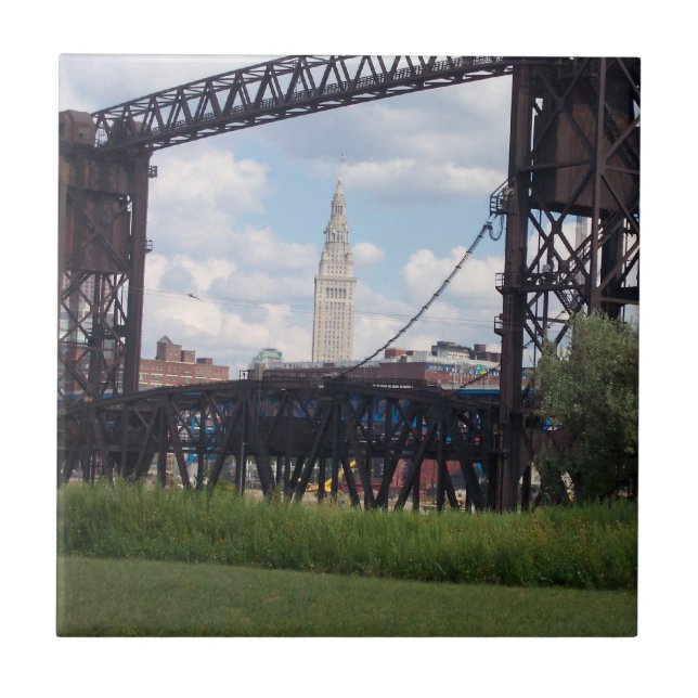 Cleveland- Terminal Tower (Bridge) Tile (Front)