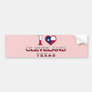 Cleveland, Texas Bumper Sticker